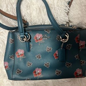 Coach Floral bag. Good condition!